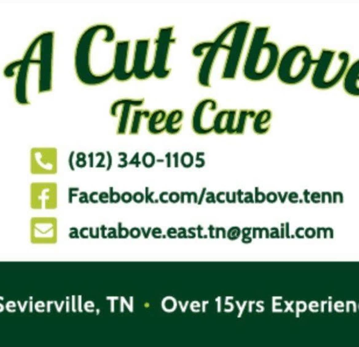 A Cut Above Tree Care website